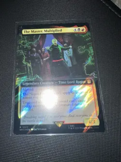 The Master, Multiplied (Extended Art) (Surge Foil) Universes Beyond: Doctor Who - Image 1