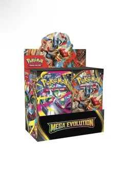 POKEMON MEGA EVOLUTION ENHANCED BOOSTER BOX (PRESALE 9/26!) NEW SEALED - Image 1