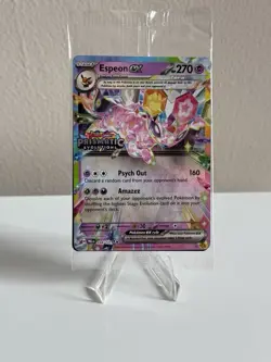 2025 Pokemon TCG • Espeon ex Prismatic Evolutions Promo • 034/131 NM Sealed - Image 4