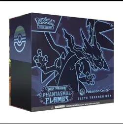 Phantasmal Flames Pokemon Center Elite Trainer Box ETB - PRESALE - Image 1
