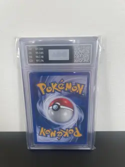 Pokemon Eevee Evoli 55/82 Team Rocket Grade AOG 8 1st Edition Near Mint/Mint - Image 2