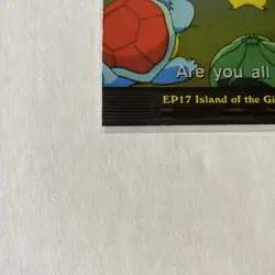 Topps Pokemon Tv Animation Series 2 Ep17 Island of the Giant Pokemon Holo NM/LP - Image 5