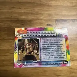 Pokemon TCG Topps Movie Mewtwo Strikes Back #3 Consciousness and Congratulations - Image 2