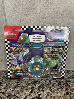 Pokemon Back To School Eraser Blister Gengar & Bellibolt Sealed - Image 3