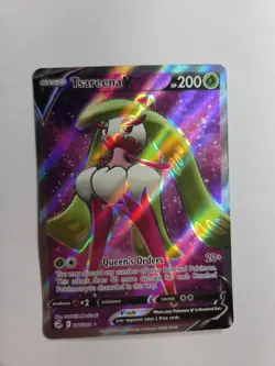 Tsareena V 246/264 Ultra Rare Full Art Fusion Strike Pokemon TCG - Near Mint NM - Image 1