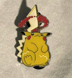 Crown Zenith Pikachu Premium Collection Pin + Promo Cards! Exclusive Walmart Pin - Image 2