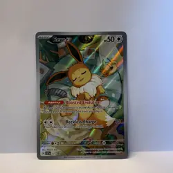 Eevee 173 Promo Pokemon TCG Prismatic ETB Promo Card M/NM Holo English - Image 2