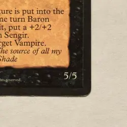 Baron Sengir LP Homelands Rare Magic the Gathering Card - Image 4