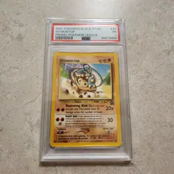 Hitmontop Black Star Promo #37 Pokemon Card 2001 Psa 1 Poor - Image 1