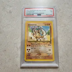 Hitmontop Black Star Promo #37 Pokemon Card 2001 Psa 1 Poor - Image 1
