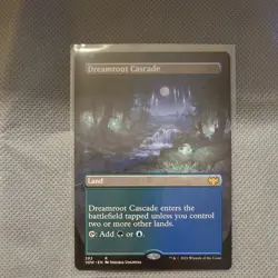Borderless Dreamroot Cascade Innistrad: Crimson Vow 282 Regular Rare NM - Image 1
