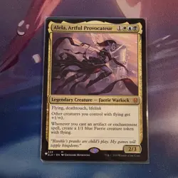 Alela Artful Provocateur Artifact Commander Deck Esper MTG Magic EDH Commander - Image 1