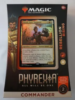 Magic The Gathering Phyrexia Commander Deck - Rebellion Rising - New - Image 1