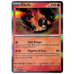 Chi-Yu - 029/182 - Rare - Paradox Rift Pokemon TCG (HOLO, NM) - Image 1