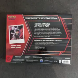 Pokemon TCG Team Rocket's Mewtwo EX - Collection Box - Brand New - Image 2