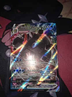 Pokemon Blastoise VMAX SWSH103 Black Star Promo Mint - Image 1