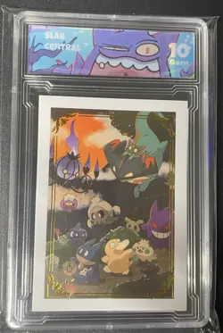 Gengar /psyduck - Pokemon Non TCG - Graded 10 Slab Central - Image 1