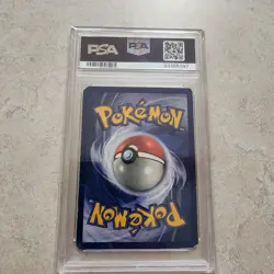 2000 Mew #8 WOTC Black Star Promo Regular Pokemon Graded PSA 1 Poor - Image 2