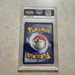 2000 Mew #8 WOTC Black Star Promo Regular Pokemon Graded PSA 1 Poor - Image 2