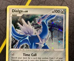 Pokemon TCG Dialga DP49 2009 Promo **DAMAGED** - Image 2