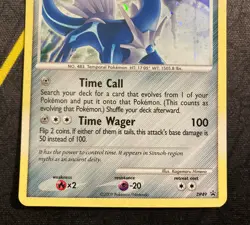 Pokemon TCG Dialga DP49 2009 Promo **DAMAGED** - Image 3