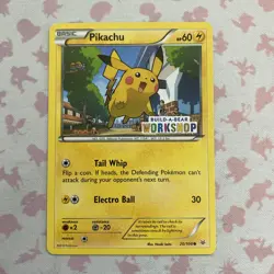 Pokemon TCG Pikachu 20/108 Build-A-Bear Regular Promo - Image 1