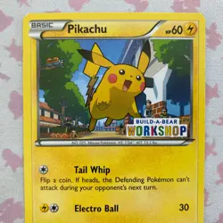 Pokemon TCG Pikachu 20/108 Build-A-Bear Regular Promo - Image 2