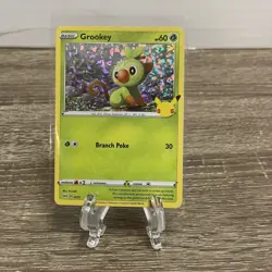 Grookey - Holo - 8/25 McDonald's Collection 2021 - Pokemon TCG - Image 1