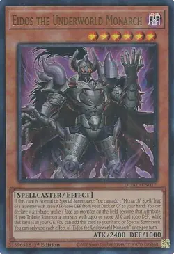 Eidos the Underworld Monarch DUAD-EN017 Ultra Rare YGO Yugioh Duelist's Advance - Image 1