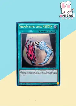 Yu-Gi-Oh! - Karte Vermachtnis eines HELDEN DUSA-DE019 Trading Card TCG Deutsch - Image 1