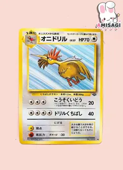 Pokemon Karte Ibitak Fearow No. 022 Jungle-Set Vintage TCG Trading Card 1996 - Image 1