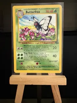 BUTTERFREE - 33/64 Jungle Set - Uncommon Regular - Pokemon TCG Card WOTC - Image 1
