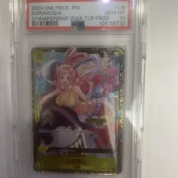 One Piece Card Shirahoshi Championship 2024 Top 16 Promo UC OP03 116 Rare - Image 1