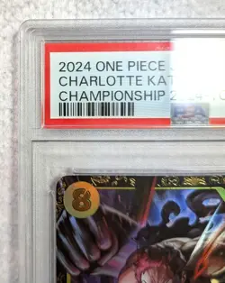 One Piece Card Katakuri Championship 2024 Top 8 Promo SEC PSA10 OP03 123 - Image 4