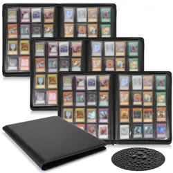 Clysee 3 Pcs 16 Pocket Trading Card Binder 3000+ Pockets Binder Album Compatible - Image 1
