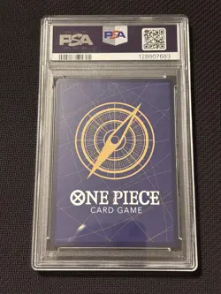 One Piece Card Saint Topman Warcury Red Parallel PSA10 OP13 Alt Art Rare - Image 2