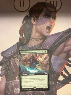 Shriekwood Devourer - Duskmourn: House Of Horror Extended Art Regular MTG-NM - Image 1