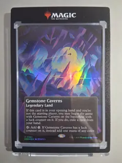 Gemstone Caverns M0061 (Borderless FOIL) Edge of Eternities - EOE - MTG - NM - Image 1