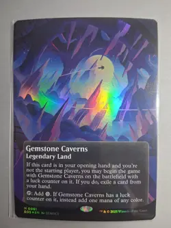 Gemstone Caverns M0061 (Borderless FOIL) Edge of Eternities - EOE - MTG - NM - Image 2