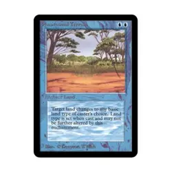 WOTC MtG Alpha Phantasmal Terrain (C) Fair - Image 1