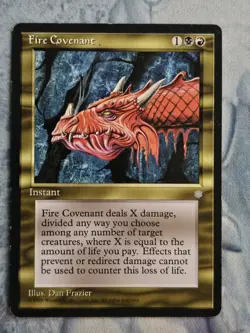 Fire Covenant x 4 - Ice Age - Magic the Gathering - MTG - Light Play - Image 2