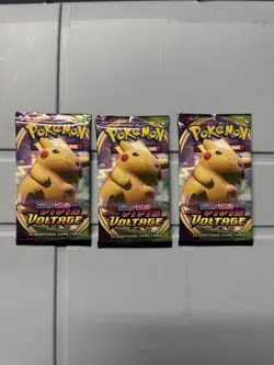 Pokemon Vivid Voltage Booster Packs (12 Packs Total) - Image 3