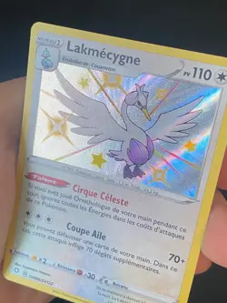 CARTE POKEMON LAKMECYGNE SV096/SV122 FR EB DESTINEES RADIEUSES - NEUF - Image 2
