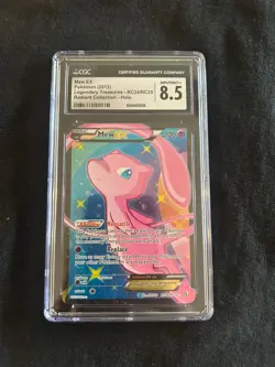 Mew EX RC24/RC25 Legendary Treasures Holo CGC 8.5 Full Art Pokemon TCG - Image 1