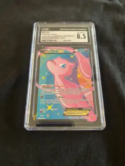 Mew EX RC24/RC25 Legendary Treasures Holo CGC 8.5 Full Art Pokemon TCG - Image 2