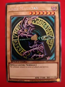 Yugioh Dark Magician (A) (Secret Rare) SBC1-ENA01 - Image 1