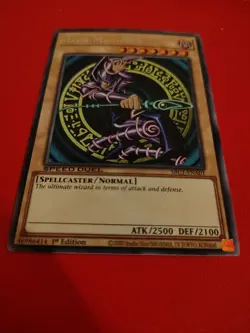 Yugioh Dark Magician (A) (Secret Rare) SBC1-ENA01 - Image 3