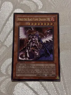 Yugioh Horus The Black Flame Dragon LV8 SOD-EN008 Ultimate Rare 1st Edition VLP - Image 2