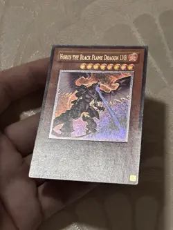Yugioh Horus The Black Flame Dragon LV8 SOD-EN008 Ultimate Rare 1st Edition VLP - Image 4
