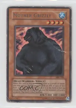Mother Grizzly Unlimited YuGiOh Magic Ruler Booster #MRL-090 2002 READ - Image 1